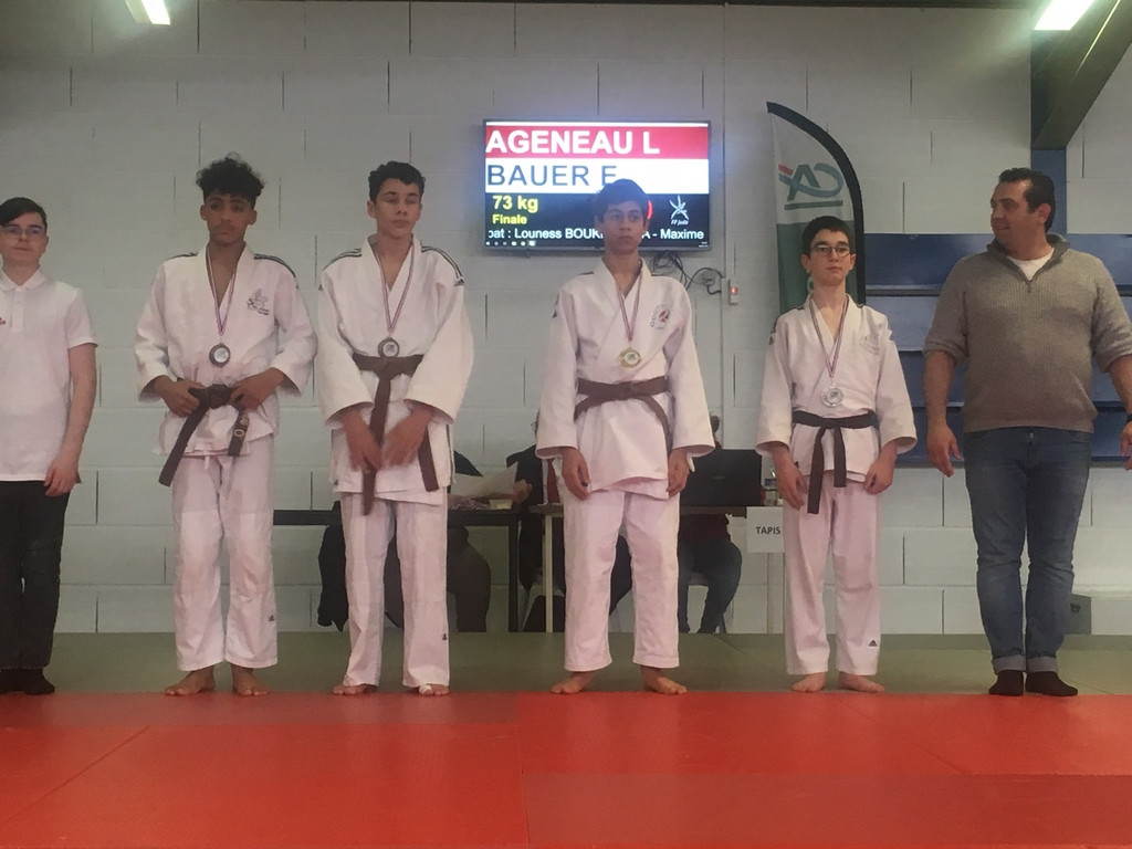 Open de ceintures de couleurs de Charente