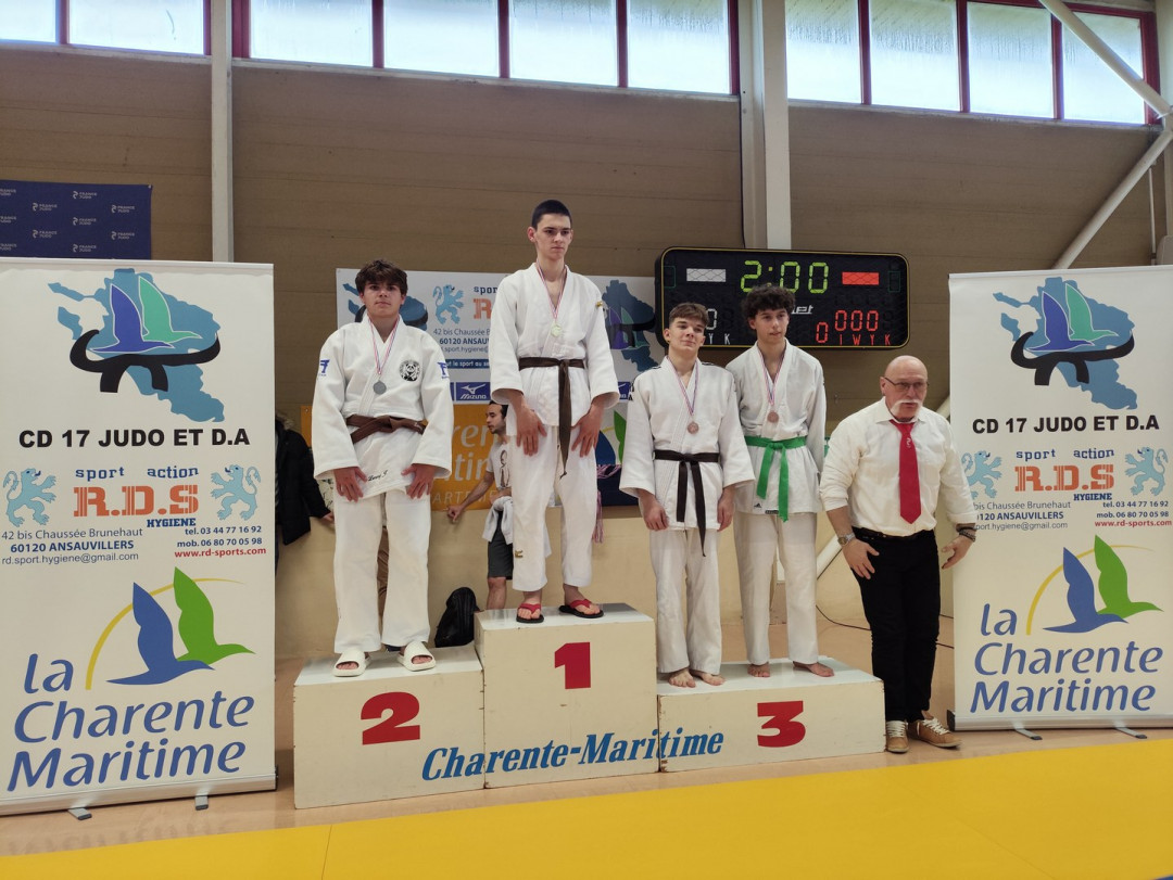 OPEN DE CEINTURES DE COULEURS DE CHARENTE MARITIME